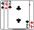 typical 4441 strong hand S.AK73 H.AQJ4 D.KQ95 C.2
